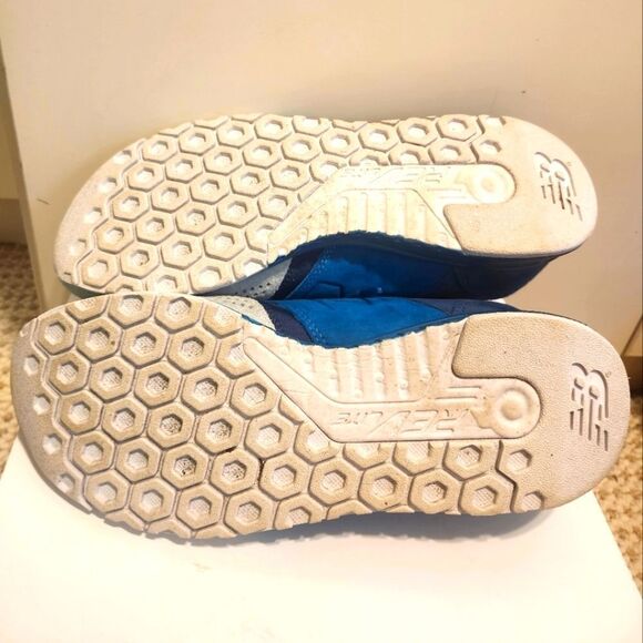 New Balance 247 Revlite Blue/Blk/White Suede Sneakers SZ.9.5 Mens Ret.$147 EUC! - Picture 9 of 10